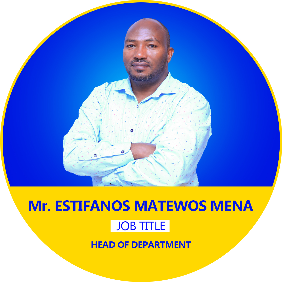 Mr. ESTIFANOS MATEWOS MENA